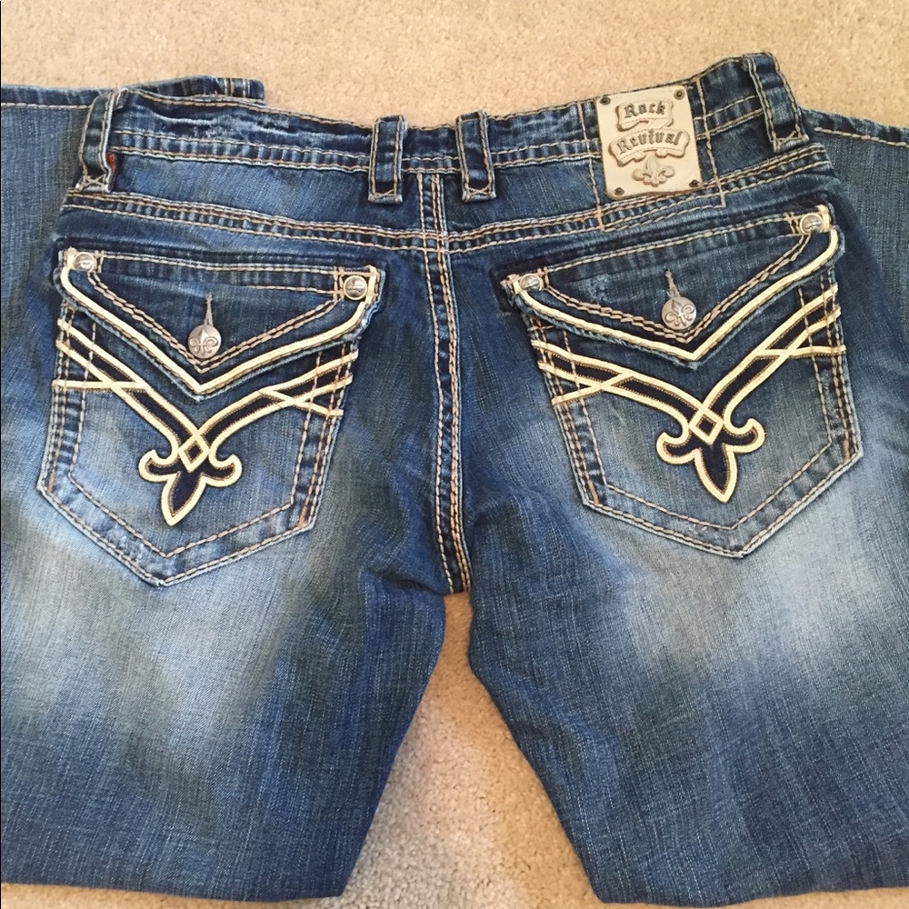 LIKE NEW! Rock Revival men’s jeans.
